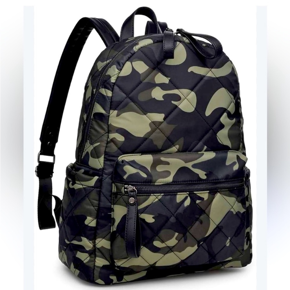 Sol and Selene Women’s Camo Everyday Medium Size Backpack NWOT